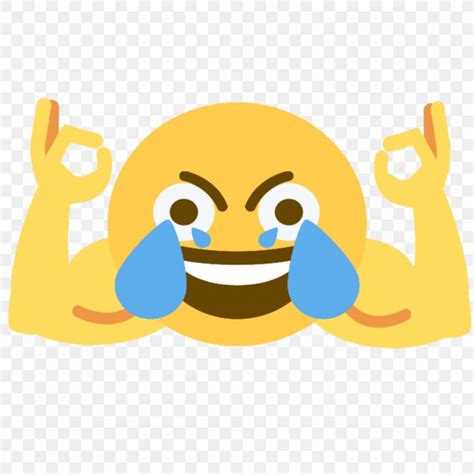 Face With Tears Of Joy Emoji Discord Social Media Sticker Png