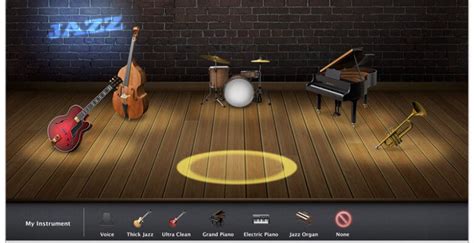 The left side of the screen has the list of different instruments that can be selected. GarageBand for PC - Windows 10,8,7 & Mac Computers