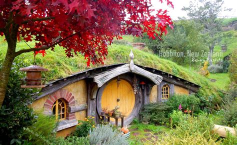 The Hobbiton Movie Set Matamata New Zealand New Zealand