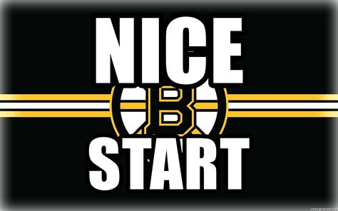 Nice Start Boston Bruins Logo Meme Generator