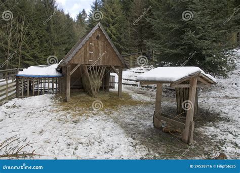Animal Shelter Stock Photo Image Of Wood Shelter Landscape 24538716