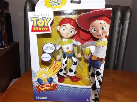 toy story lights and sounds jessie deluxe posable 7 figure new in box 2012 1847768670