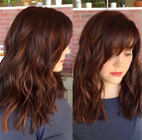 Every time you come to our salon you will get great hair results. Spicy Auburn Color with Dimension and Shine | Dark auburn ...