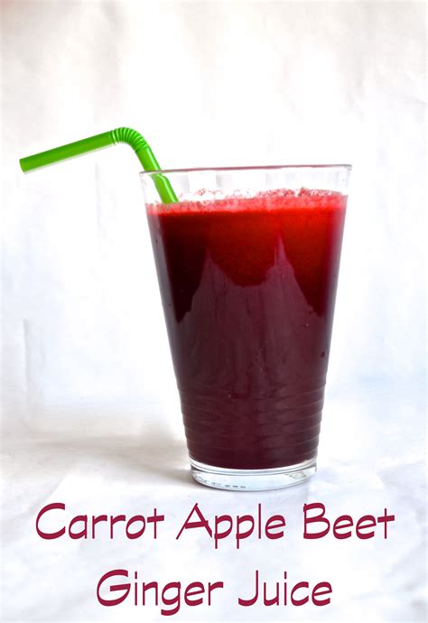 Carrot Apple Beet Ginger Juice — Pale Yellow