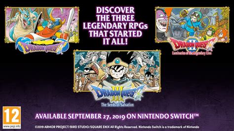 Les Classiques De Dragon Quest Arrivent Sur Nintendo Switch Le 27 Septembre Metatrone