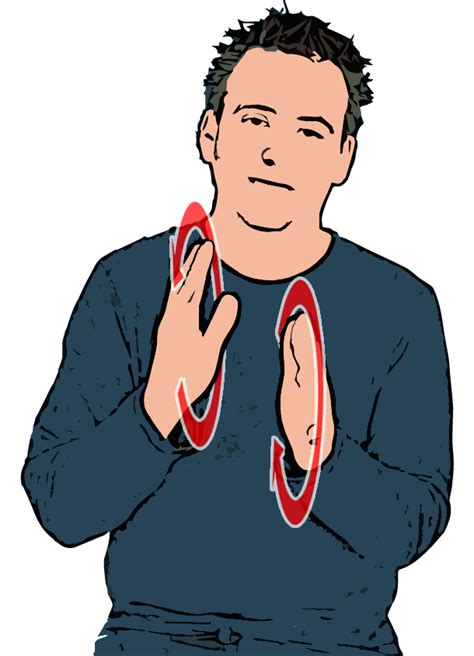 Sign Language Description Both Open Hands With Palms Facing Each Other