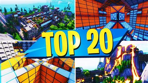 Top 20 Most Fun Creative Maps In Fortnite 2021 Youtube