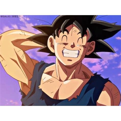 Goku On Instagram “😄 All Smiles Here Whats Up Guys 孫悟空
