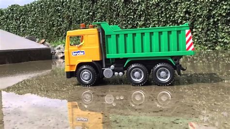 Bruder Toys For Children ♦ Bruder Scania Dump Truck ♦ Rare Model In