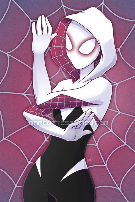 Spider Gwen Art Marvel Spider Gwen