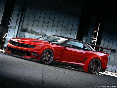 Camaro Wide Body In Red Chevrolet Wallpapers Pinterest Cars