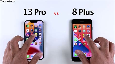 Iphone 13 Pro Vs Iphone 8 Plus Speed Test Youtube