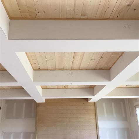 Browndog24 | posted in construction techniques on march 4, 2005 10 question: Check out the wood in our coffered ceiling!! Simple pine ...