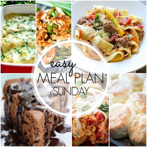 These 38 sunday dinner ideas are hearty, classic, quick and. Easy Meal Plan Sunday #41 | Mandy's Recipe Box