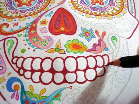 If you would like more colouring ideas for the children on the site, do take a look at some of these. Sugar Skull Coloring Pages — Art is Fun