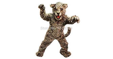 Leapin Leopard Jaguar Panther Mascot Costume
