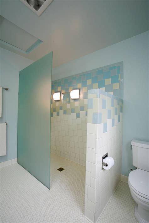 brilliant bathroom ideas using doorless shower designs shower tile ideas for doorless shower
