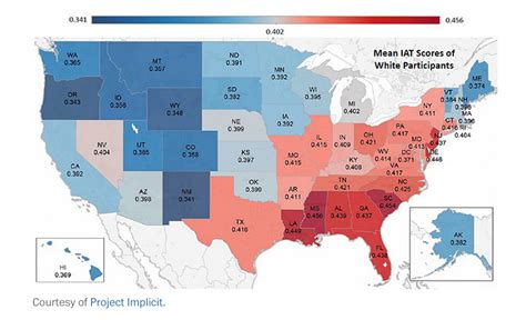 Cable used the 2010 census data and color coded each. Implicit Racial Bias: Where Do We Learn Whom We Should ...