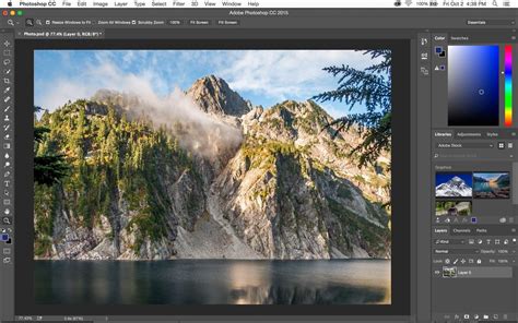 Adobe Cs6 Interface Adobe Photoshop Workspace Basics