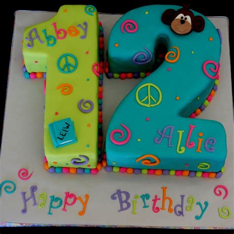 Cakefilley 12th Birthday Cake