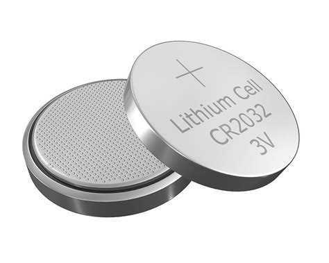 Cr2032 Lithium Button Battery 3v 3d Model Cgtrader