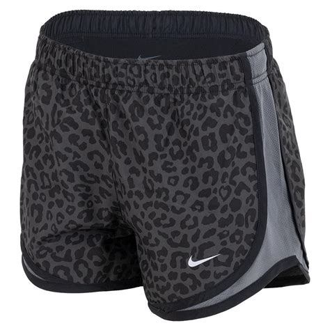 Nike Women S Dri Fit Tempo Leopard Print Running Shorts