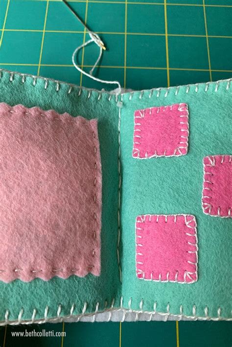 Organize Your Embroidery Notions With A Hand Stitched Felt Needle Book