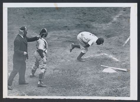 Photo Of The Day Rookie Jackie Robinson Hit By Pitch