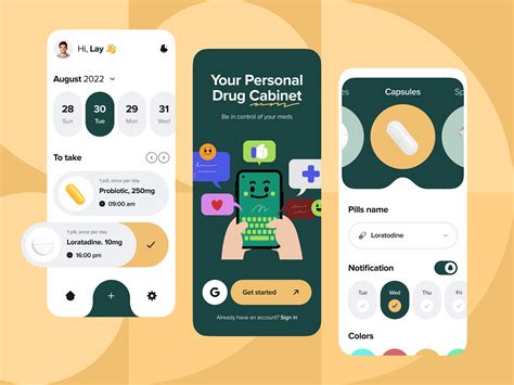 Pill Reminder App Concept By Lay On Dribbble