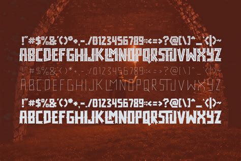 Survivor Gaming Display Font Just The Skills