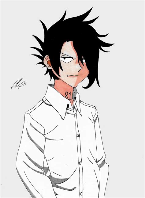 The Promised Neverland Ray Fan Art gambar png