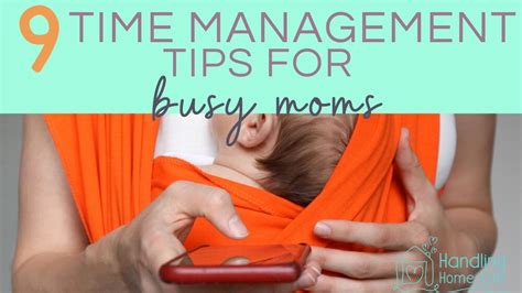 Time Management Tips For Busy Moms Declutter Your Schedule