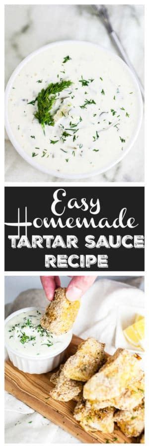 This Is The Best Easy Homemade Tartar Sauce Recipe Making