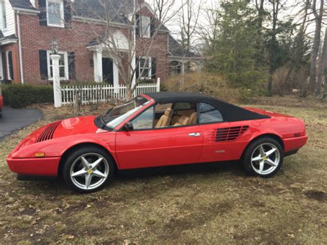 It has 58k miles and a clean carfax but is likely due for servicing. 1986 Ferrari Mondial 3.2 Cabriolet Convertible 2-Door 3.2L - Classic Ferrari Mondial 1986 for sale