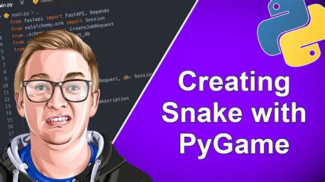 Creating Snake With Pygame Python Game Dev Tutorial Youtube