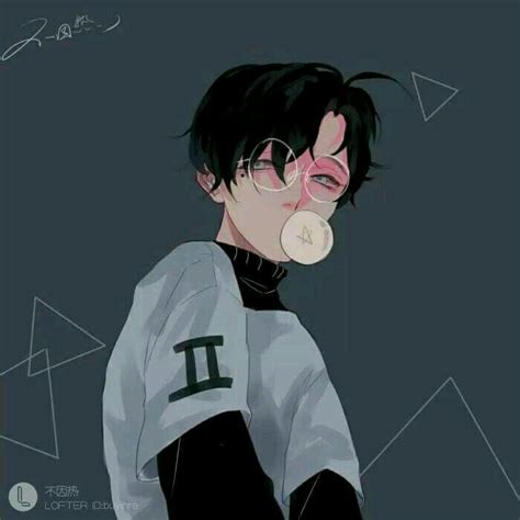 Aesthetic Profile Picture Edgy Aesthetic Anime Boy Icon
