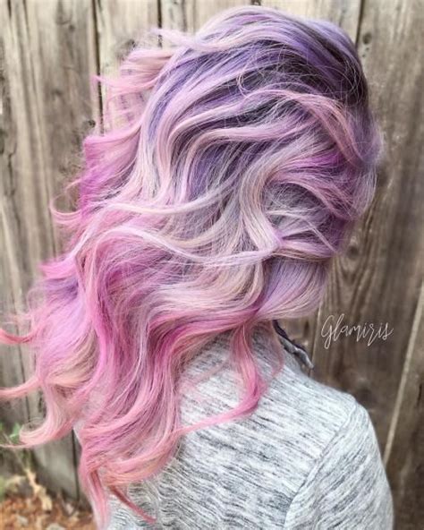 20 Cotton Candy Hairstyles That Are As Sweet As Can Be Ombre Blond