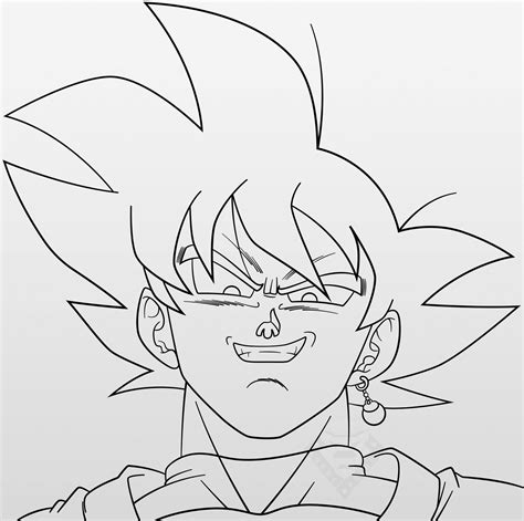 Goku Art Drawings Goku Drawing Easy Drawings Dragon Ball Painting