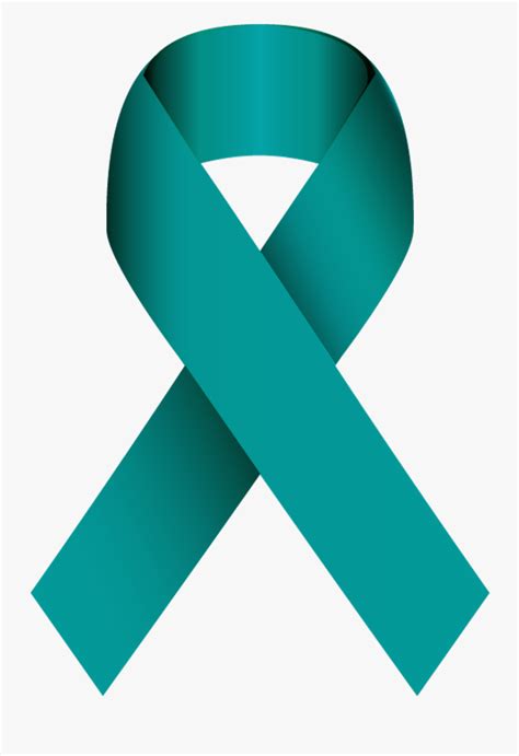 Teal Ribbon Ovarian Cancer Awareness Sexual Assault Awareness Month