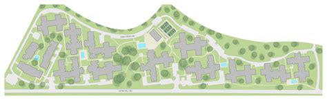 Site Plan | Oak Creek Apartments