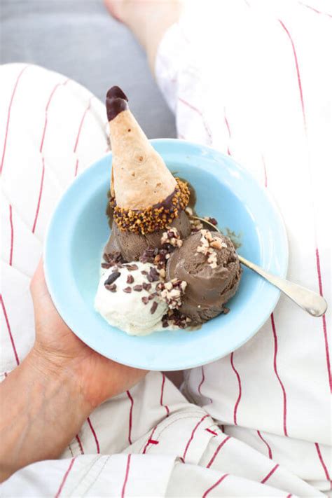 Homemade Ice Cream Cones Natural Born Feeder