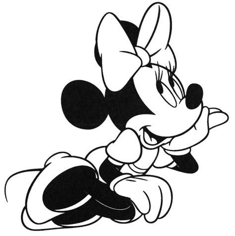 Minnie Mouse y Mickey Mouse para colorear - Imagui