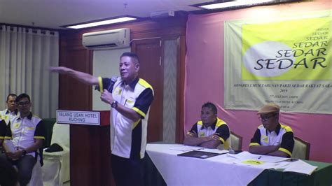 .ekonomi rakyat sarawak bersatu (persb) yoki ingliz tili birlashgan saravak xalq iqtisodiy partiyasi a malayziya guruhi tomonidan tuzilgan siyosiy partiya jatropha curcas ostida saravakdagi plantatsiyalar egalari projek ekonomi rakyat saravak (pers) (inglizcha parti gagasan rakyat sabah (gagasan). Ucapan Presiden Parti Sedar Rakyat Sarawak - YouTube