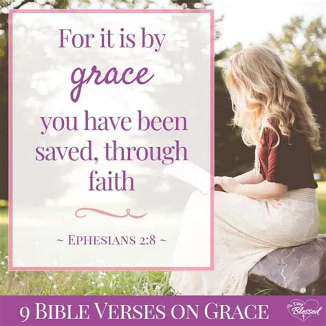 9 Bible Verses On Grace