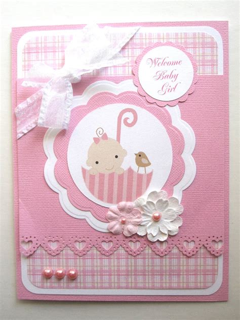 We did not find results for: Handmade New Baby Girl or Baby Shower card can be PERSONALIZED