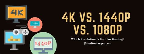 4k Vs 1440p Vs 1080p Which Resolution Is Best For Gaming Display