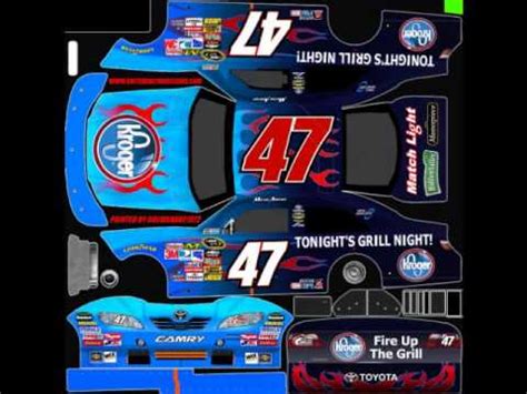 Projection data customization is disabled. Just More 2010 NASCAR Templates - YouTube