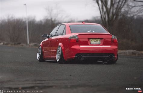 Stanced Audi A4 B6 Back