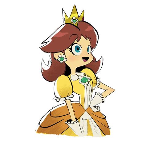 Princess Daisy By Yikomega On Deviantart