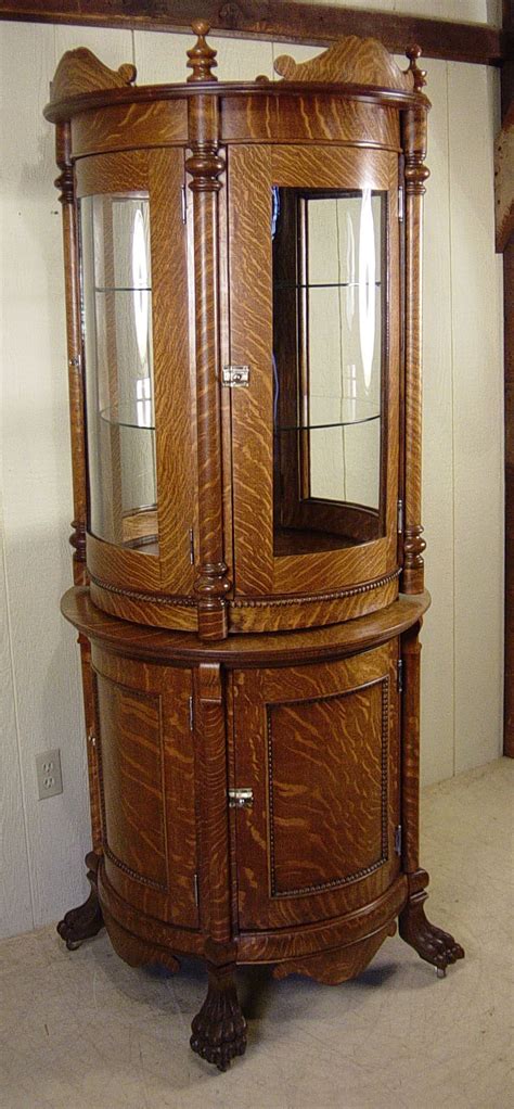 There are 11867 display cabinet for sale on etsy, and they cost $137.73 on average. Custom Made Antique Oak Round Revolving Display Cabinet ...